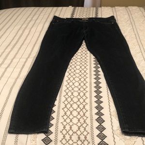 MOTHER jeans with cool M on back pockets